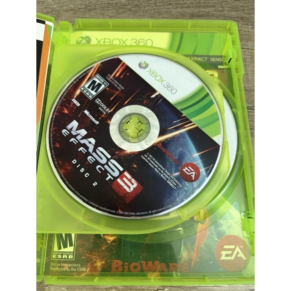 Mass Effect 3 (Xbox 360) CIB COMPLETE Video Game TESTED